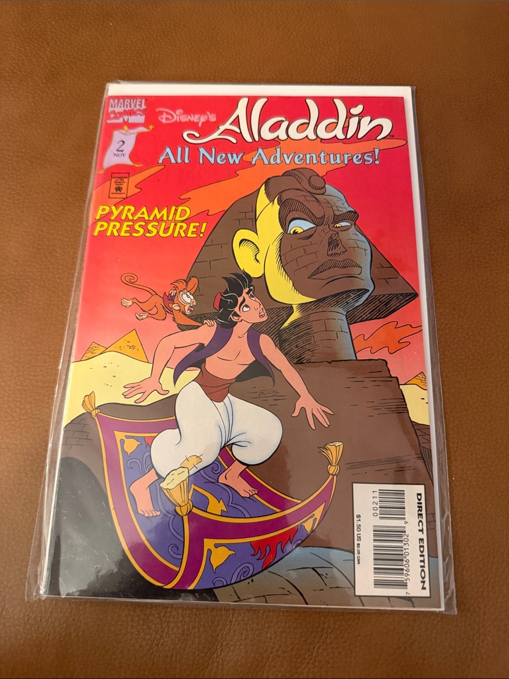 Marvel Comics Disneys Aladdin #2 Nov All New Adventures
